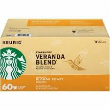 KCUPS COFFEE STARBUCKS VERANDA BLONDE ROAST 60’S – Food & Beverage Co. Ltd