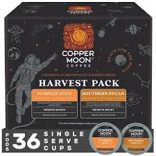 COPPER MOON HARVEST COFFEE KCUPS 36'S