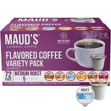 MAUDS VARIETY COFFEE KCUPS 72'S