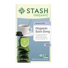 EARL GREY ORGANIC STASH TEA 6/16'S
