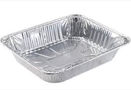 1/2 SIZE ALUMINUM CONTAINER 100'S