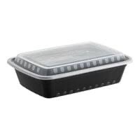 28 Z REUSABLE RECTANGLE CONTAINER AND LID 150'S