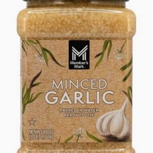 MINCED GARLIC MEMBER'S MARK 12/48 Z
