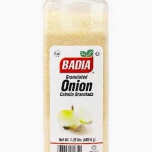 GRANULATED ONION BADIA 6/1.25 LB