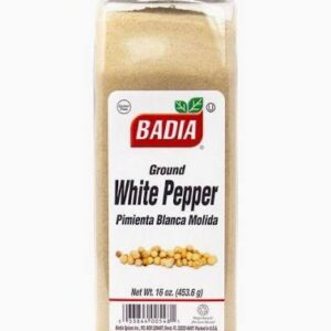 GROUND WHITE PEPPER BADIA 6/16 Z