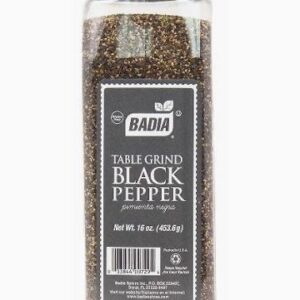 TABLE GRIND BLACK PEPPER BADIA 6/16 Z