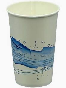 EMPRESS 12 Z COLD PAPER CUP COOL WAVE PRINT 20/100'S