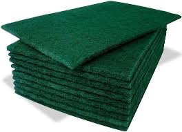 SCOURING PADS GREEN 6/10'S