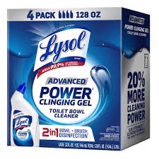 LYSOL TOILET BOWL CLEANER 4/32 Z